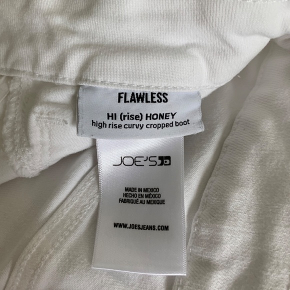 High Rise White Bootcut Jeans Size 27 - Picture 3 of 4